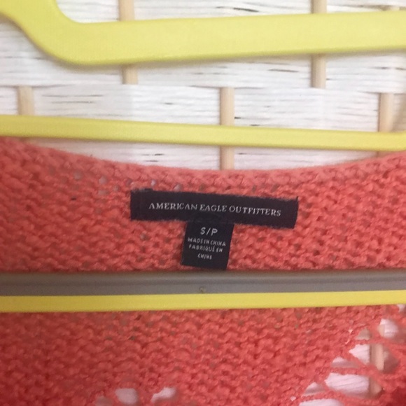 Orange Ripped Sweater - Picture 3 of 3